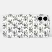 Whimsical Fox on Bicycle Art Print Case-Mate iPhone Hülle (Rückseite (Horizontal))