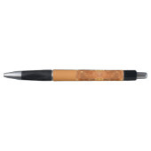 Whimsical Fox - Orange Trendy Name Pen Kugelschreiber (Vorderseite)