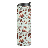 Whimsical Fox Thermal Tumbler Thermosbecher (Nach links gedreht)