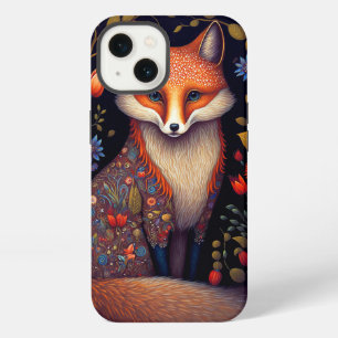 Whimsical Fox Wald-Fantasie-Kunst iPhone 13 Hülle