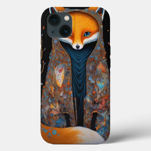 Whimsical Fox Woodland Fantasy Art Case-Mate iPhon iPhone Hülle (Rückseite)
