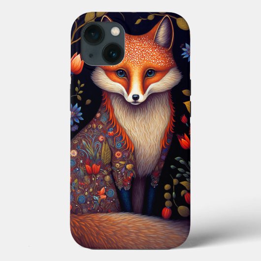 Whimsical Fox Woodland Fantasy Art Case-Mate iPhone Hülle (Rückseite)