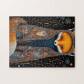 Whimsical Fox Woodland Fantasy Art Jigsaw Puzzle (Horizontal)