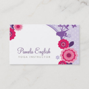 WHIMSICAL FRESH Business CARD : aufgeklärt 2 Visitenkarte