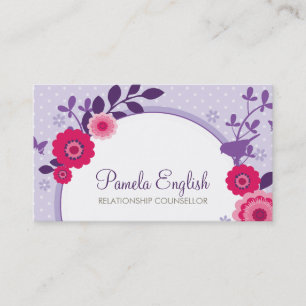 WHIMSICAL FRESH BUSINESS CARD :: aufgeklärt Visitenkarte