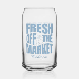 Whimsical Fresh off Market Blue Brautparty Dosenglas