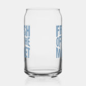 Whimsical Fresh off Market Blue Brautparty Dosenglas (Rechts)