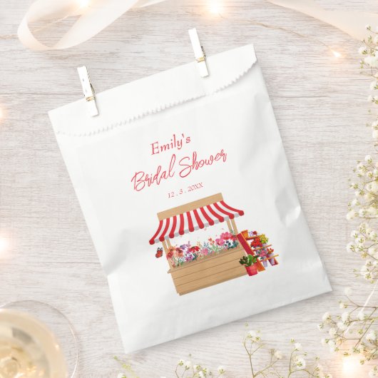 Whimsical Fresh off Market Brautparty favorisieren Geschenktütchen (Ausgeschnitten)