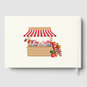 Whimsical Fresh off Market Brautparty Gästebuch (Rückseite)