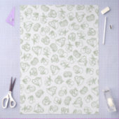 Whimsical Fresh off Market Green Brautparty Seidenpapier (Basteln)