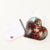 "Whimsical Friendship - Heart Shaped Notebook" Notizblock (Innenseite)