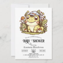 Whimsical Frog Baby Dusche