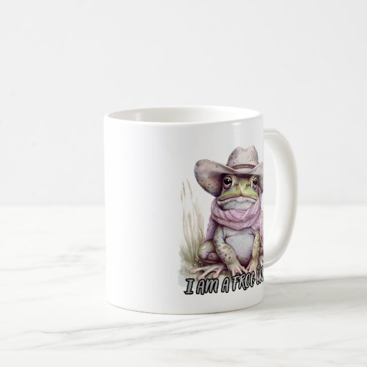 Whimsical Frog Coffee Mug Kaffeetasse (VorderseiteRechts)