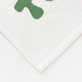 Whimsical Frog Wizard ab, um Tom zum Narren zu bri Fleecedecke (Ecke)