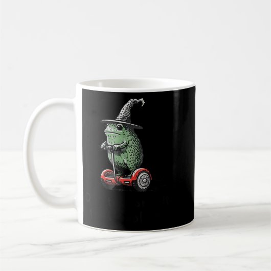 Whimsical Frog Wizard ab, um Tom zum Narren zu bri Kaffeetasse (Links)