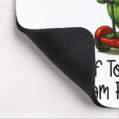 Whimsical Frog Wizard ab, um Tom zum Narren zu bri Mousepad (Ecke)