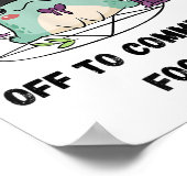 Whimsical Frog Wizard ab, um Tom zum Narren zu bri Poster (Ecke)