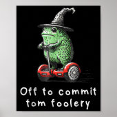 Whimsical Frog Wizard ab, um Tom zum Narren zu bri Poster (Vorne)