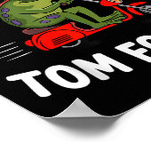 Whimsical Frog Wizard ab, um Tom zum Narren zu bri Poster (Ecke)