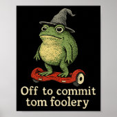 Whimsical Frog Wizard ab, um Tom zum Narren zu bri Poster (Vorne)