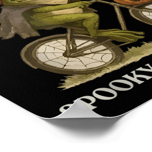 Whimsical Frog Wizard ab, um Tom zum Narren zu bri Poster (Ecke)