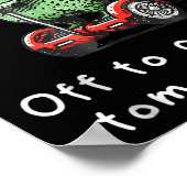 Whimsical Frog Wizard ab, um Tom zum Narren zu bri Poster (Ecke)