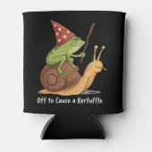Whimsical Frog Wizard Off to Cause A Kerfuffle  Dosenkühler (Vorderseite)