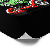 Whimsical Frog Wizard Off To Commit Tom Foolery Fr Poster (Ecke)