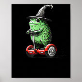 Whimsical Frog Wizard Off To Commit Tom Foolery Fr Poster (Vorne)