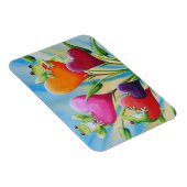 Whimsical Frogs and Hearcolor Art Magnet (Rechte Seite)