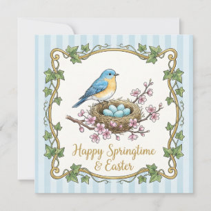 Whimsical Frohe Ostern Grüße Karte