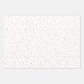 Whimsical frohe Weihnachten glücklich Neujahr Wrap Geschenkpapier Set (Vorderseite 3)