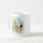 Whimsical Frohe Weihnachten Tasse - Kind_Ones Cosy (Vorderseite Links)