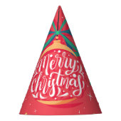 Whimsical frohe Weihnachten | Weihnachten Partyhütchen (Vorderseite)