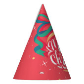 Whimsical frohe Weihnachten | Weihnachten Partyhütchen (Links)