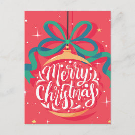 Whimsical frohe Weihnachten | Weihnachten Postkarte