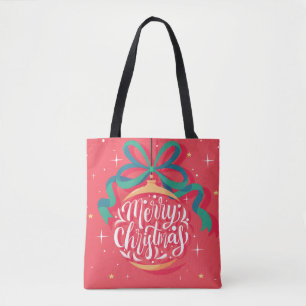 Whimsical frohe Weihnachten Weihnachten Tasche