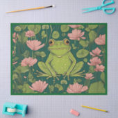 Whimsical Frosch Charm Seidenpapier (Basteln)