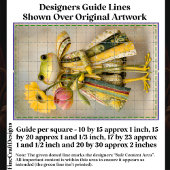 Whimsical Frosch mit Frühlingsblumen DL8L Decoupag Seidenpapier