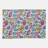 Whimsical Frucht Küchentücher (Horizontal)