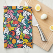 Whimsical Frucht Küchentücher (Viertel Falte)