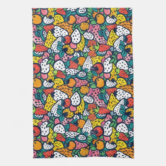 Whimsical Frucht Küchentücher (Vertikal)