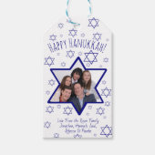 Whimsical Fun Star von David Picture Frame Hanukka Geschenkanhänger (Vorderseite)
