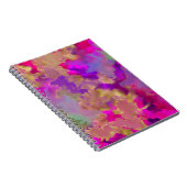 Whimsical funky abstrakt trendy Style Notebook Notizblock (Rechte Seite)