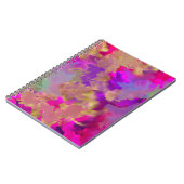 Whimsical funky abstrakt trendy Style Notebook Notizblock (Linke Seite)