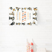 Whimsical Funny Animals 2nd Birthday Party Banner (InSitu)