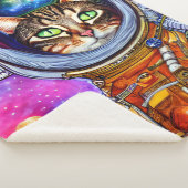 Whimsical Funny Astronaut Cat Sherpadecke (3/4)