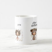 Whimsical Funny Mug for Sisters Kaffeetasse (Mittel)