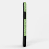 Whimsical Funny trendy Black Cat Damask Case-Mate iPhone Hülle (Hinten/Rechts)