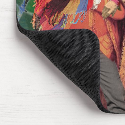 Whimsical Funny Vintage Wedple Mousepad (Ecke)